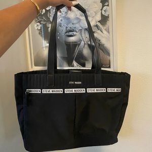 steve madden nylon tote